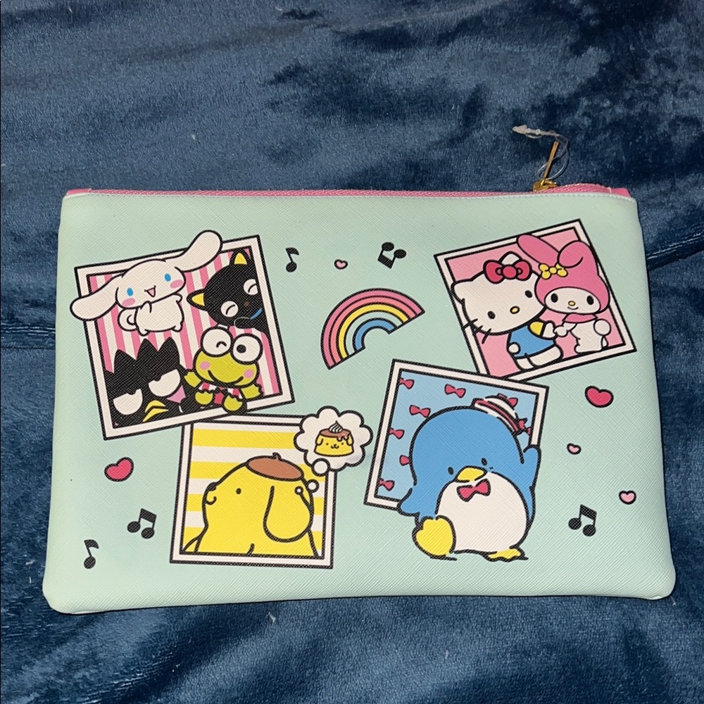 Sanrio Character Cosmetic/pencil set of 2- Bags